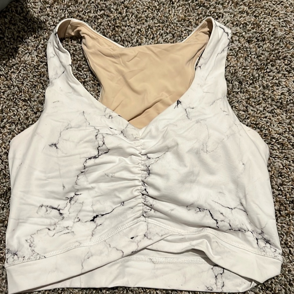 Buffbunny Marble Sports Bra - Size M